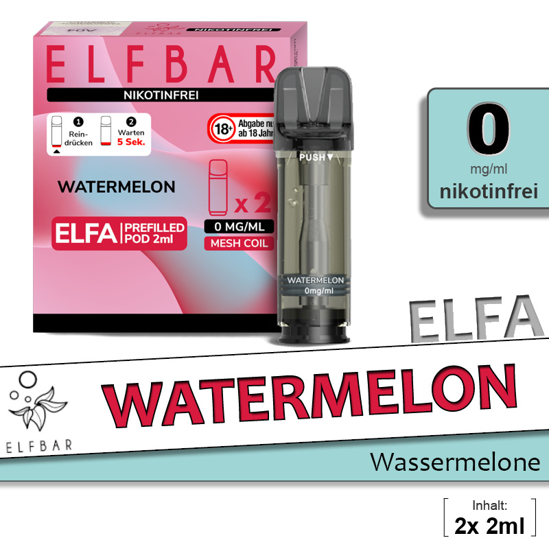 Elfbar Elfa Watermelon Pods • ab 7,89