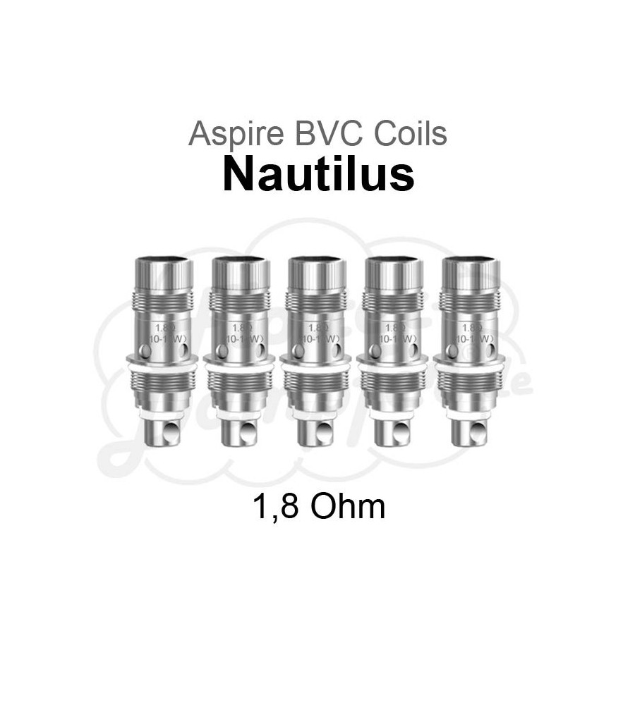Nautilus BVC Coils 1.8 Ohm