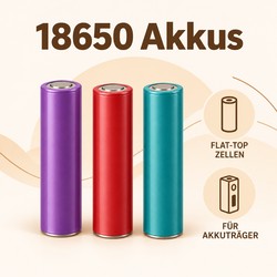 18650 Akkus