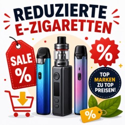 reduzierte E-Zigaretten