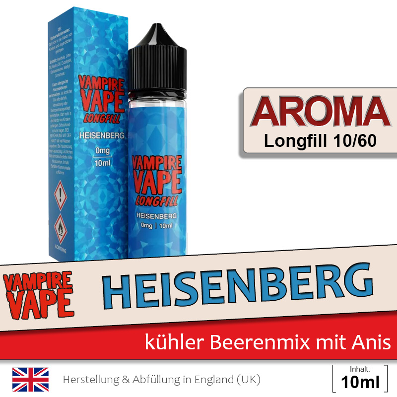 Vampire Vape Heisenberg Aroma ab 12,49 Vampire Vape Heisenberg Aroma ab 12,49