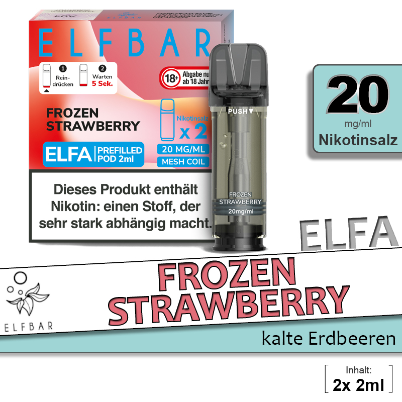 Elfbar Elfa Pods Frozen Strawberry
