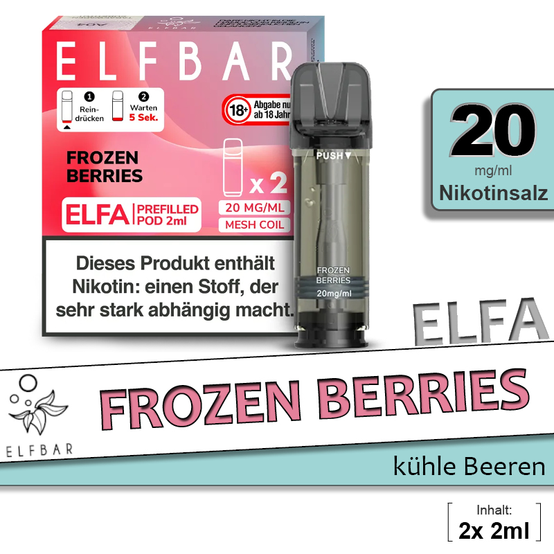 Elfbar Elfa Pod Frozen Berries