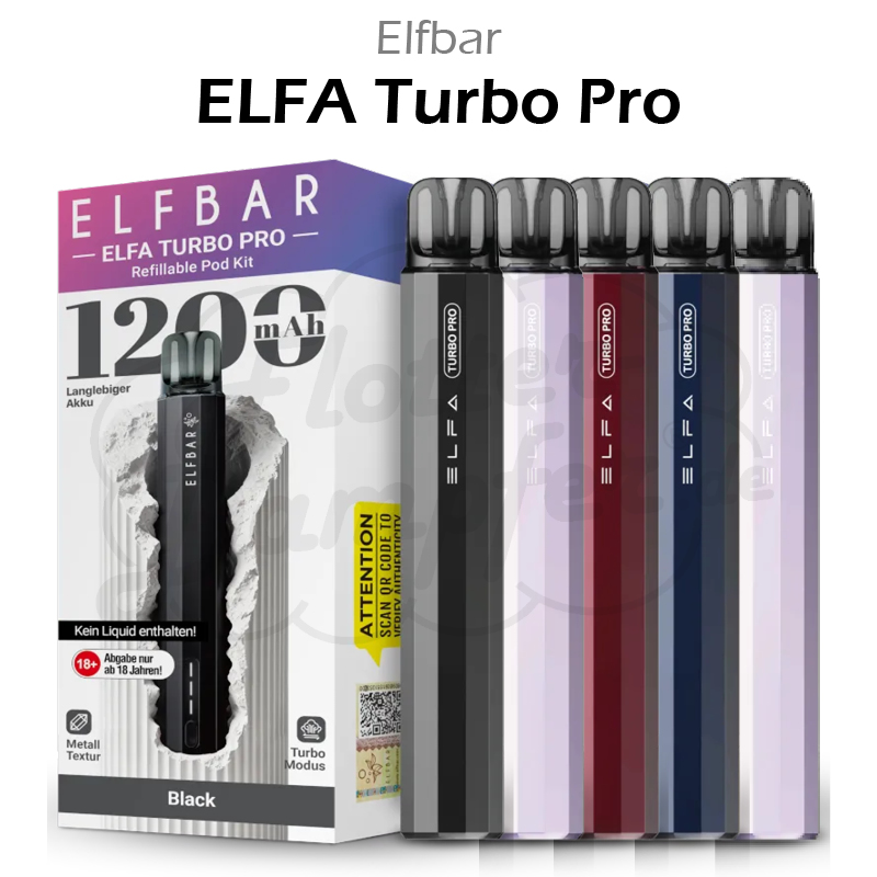 Elfbar ELFA Turbo Pro Kit ab 12,99 Elfbar ELFA Turbo Pro Kit ab 12,99