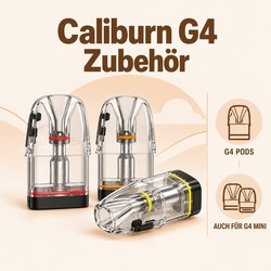 Uwell Caliburn G4 Zubehör