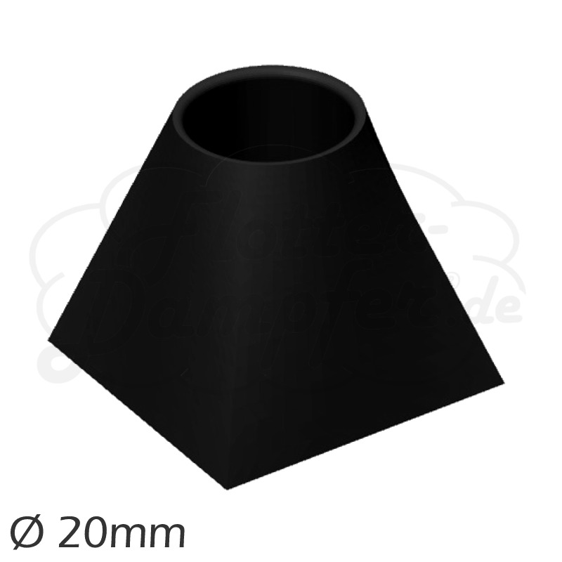 E-Zigaretten Ständer P 20mm (schwarz)