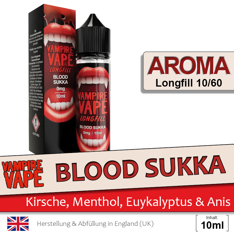 Blood Sukka Vampire Vape Vampire Vape Koncept Blood Sukka 100ml - 2 for 25 Blood Sukka Vampire Vape Vampire Vape Koncept Blood Sukka 100ml - 2 for 25