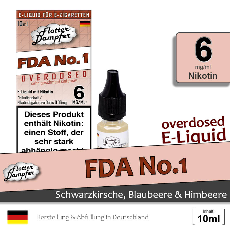 FDA No.1 Liquids Flotter-Dampfer FDA No.1 Liquids Flotter-Dampfer