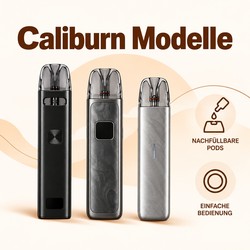 Uwell Caliburn Modelle