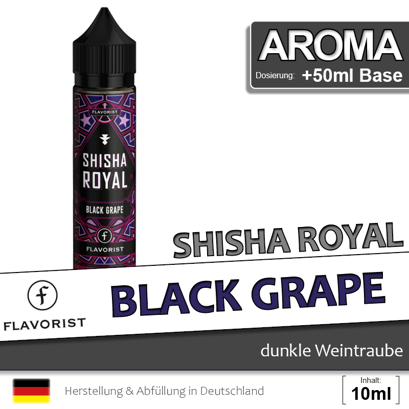 Flavorist Shisha Royal Aroma Black Grape