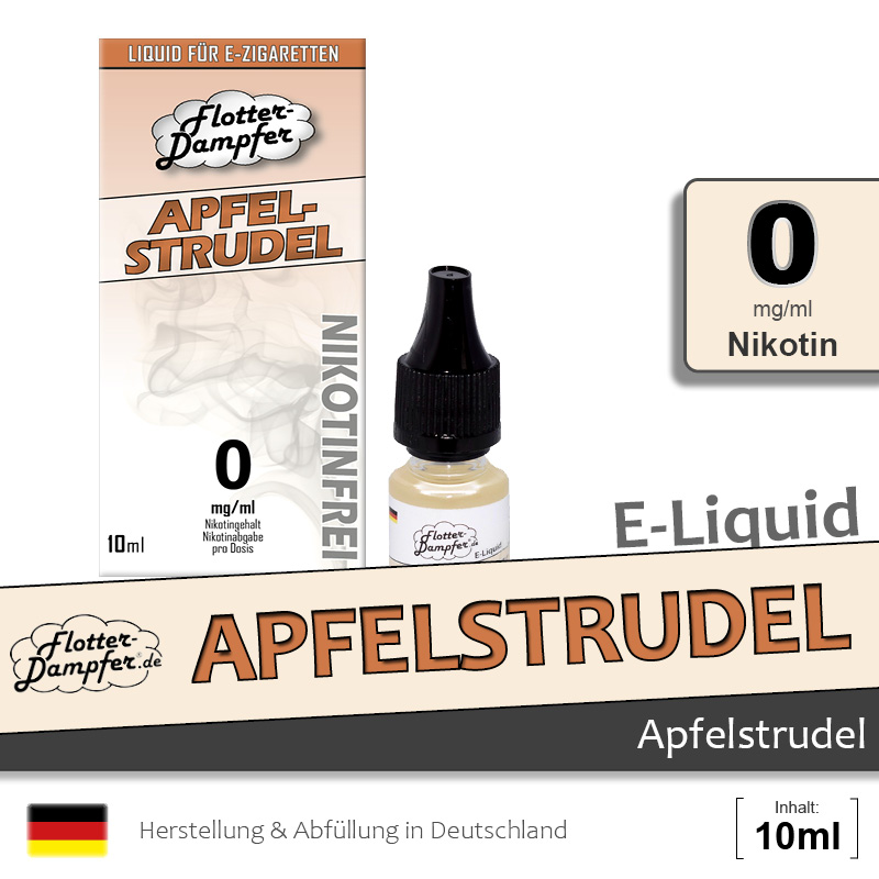 Apfelstrudel Liquids Flotter-Dampfer Apfelstrudel Liquids Flotter-Dampfer