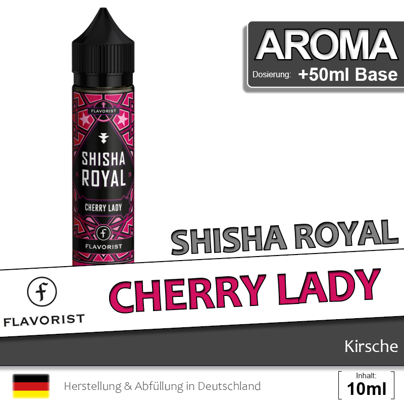 Flavorist Shisha Royal Aroma Cherry Lady