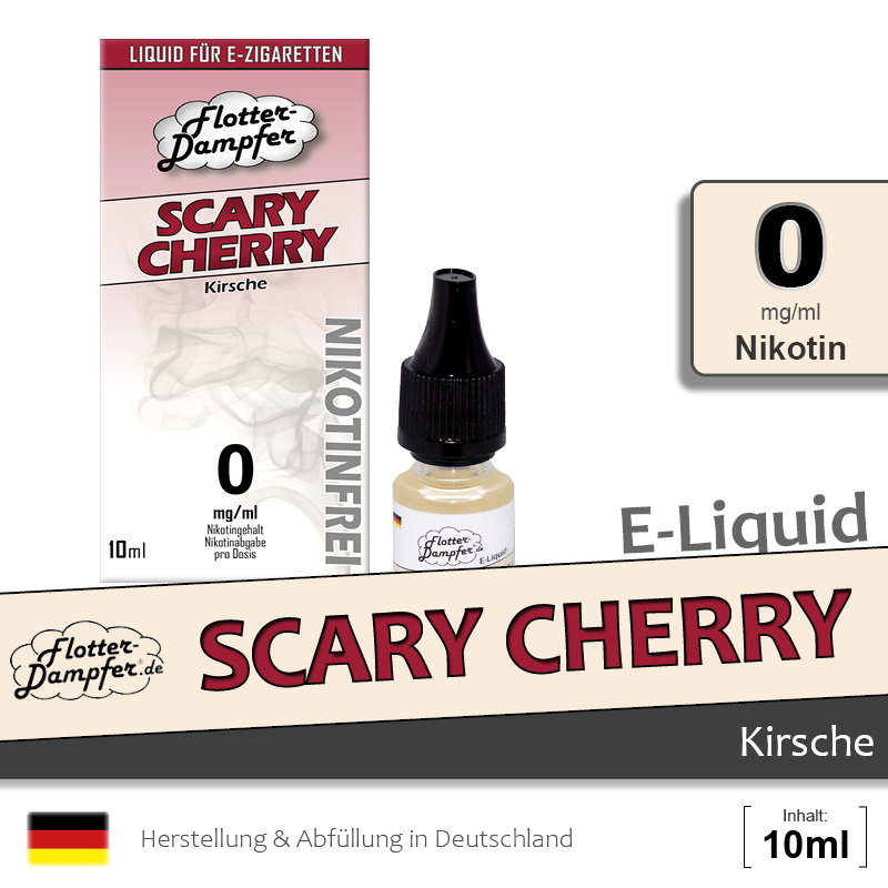 FD Liquid Scary Cherry Kirsche (zero 0)