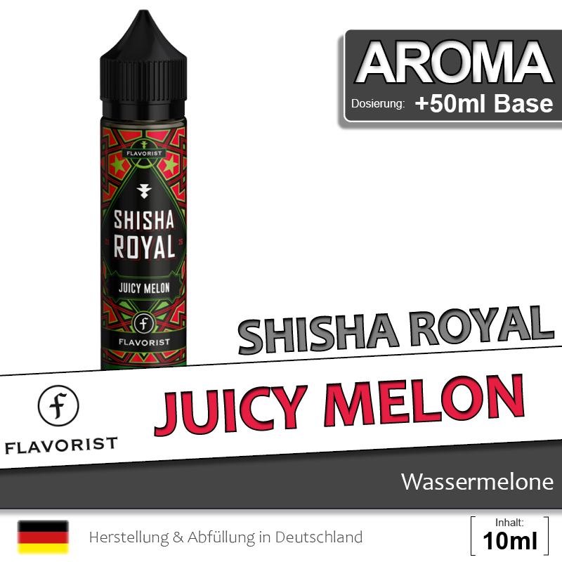 Flavorist Shisha Royal Aroma Juicy Melon