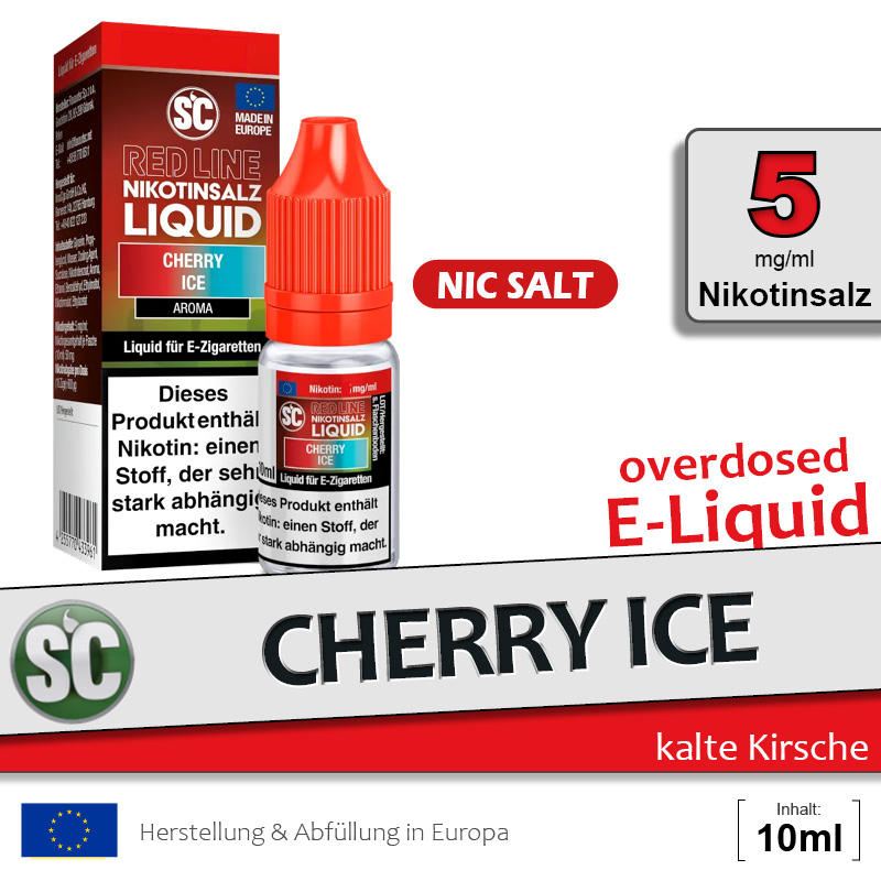 SC Red Line Liquid Cherry Ice 5