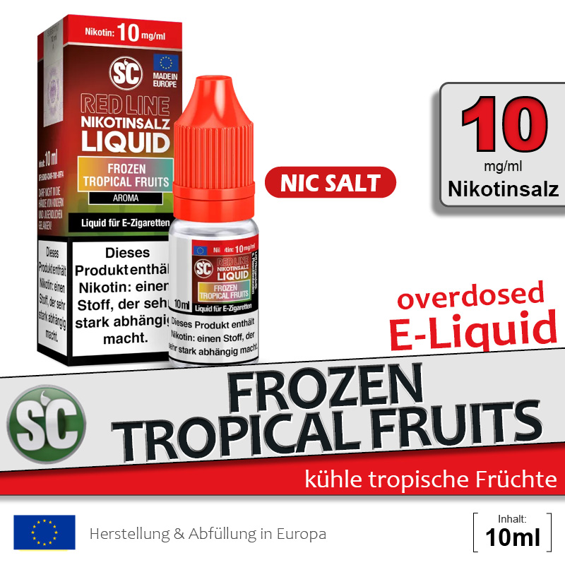 SC Red Line Frozen Tropical Fruits Liquids ab 7,79 SC Red Line Frozen Tropical Fruits Liquids ab 7,79