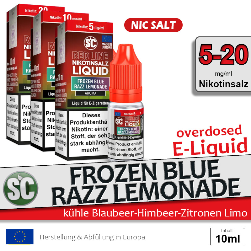 Sc Lemonade SC Red Line Frozen Blue Razz Lemonade Liquids • ab 7,79