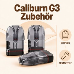 Uwell Caliburn G3 Zubehör