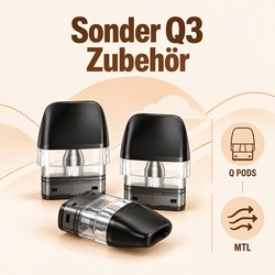 Geekvape Sonder Q3 Zubehör