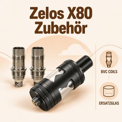 Aspire Zelos X80 Zubehör