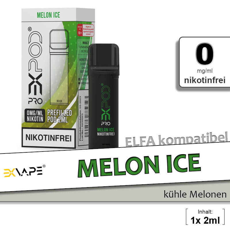 ExPod Pro Melon Ice nikotinfrei