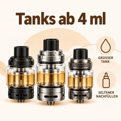 Tanks ab 4ml