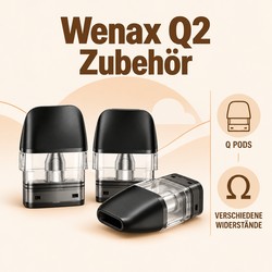 Geekvape Wenax Q2 Zubehör
