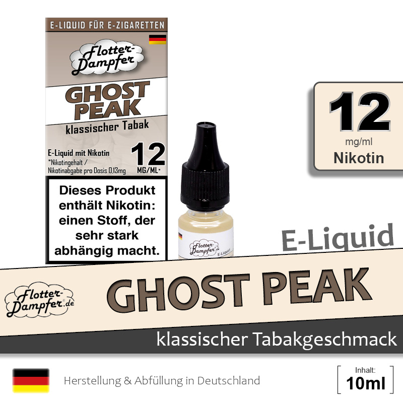 Ghost Peak Liquids Flotter-Dampfer Ghost Peak Liquids Flotter-Dampfer
