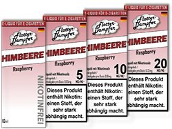 Flotter-Dampfer Liquid Himbeereh