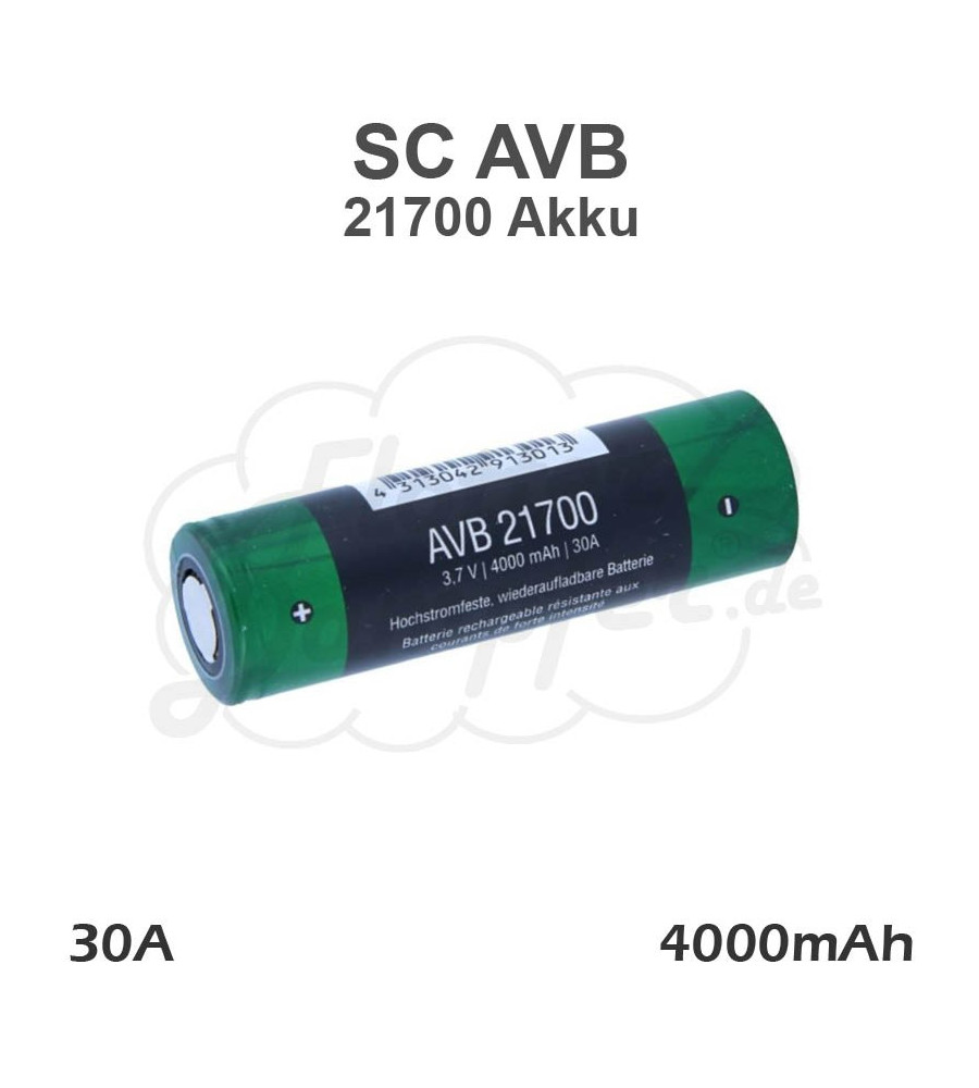 SC 21700 Akku • 30A 4000mAh