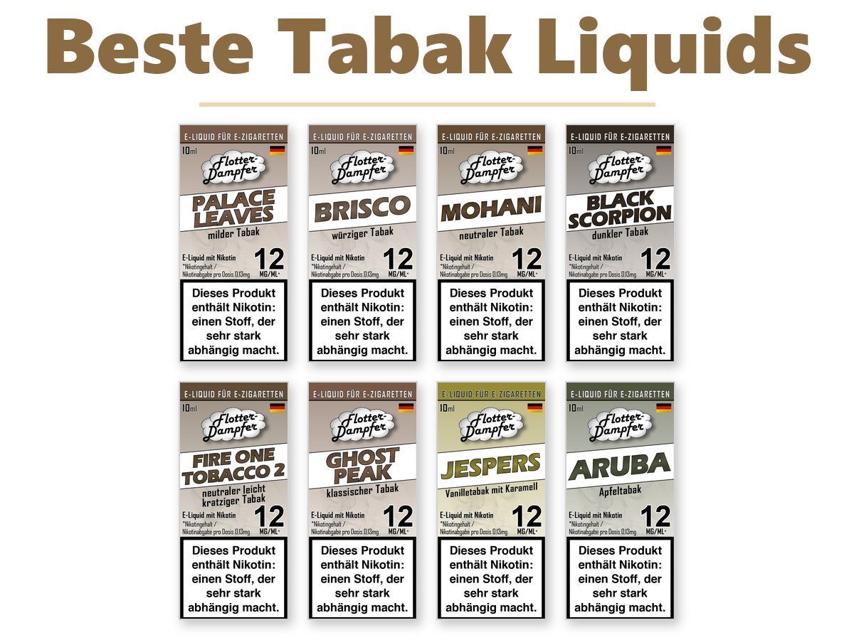 beste FD Tabak Liquids