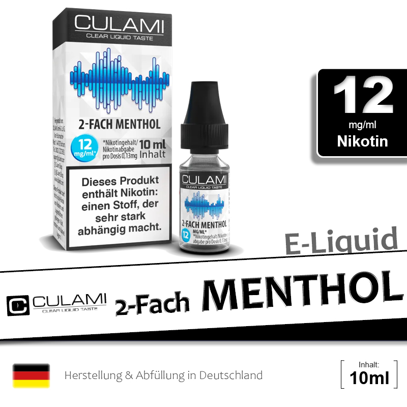 Culami Liquids 2-fach Menthol (12mg)