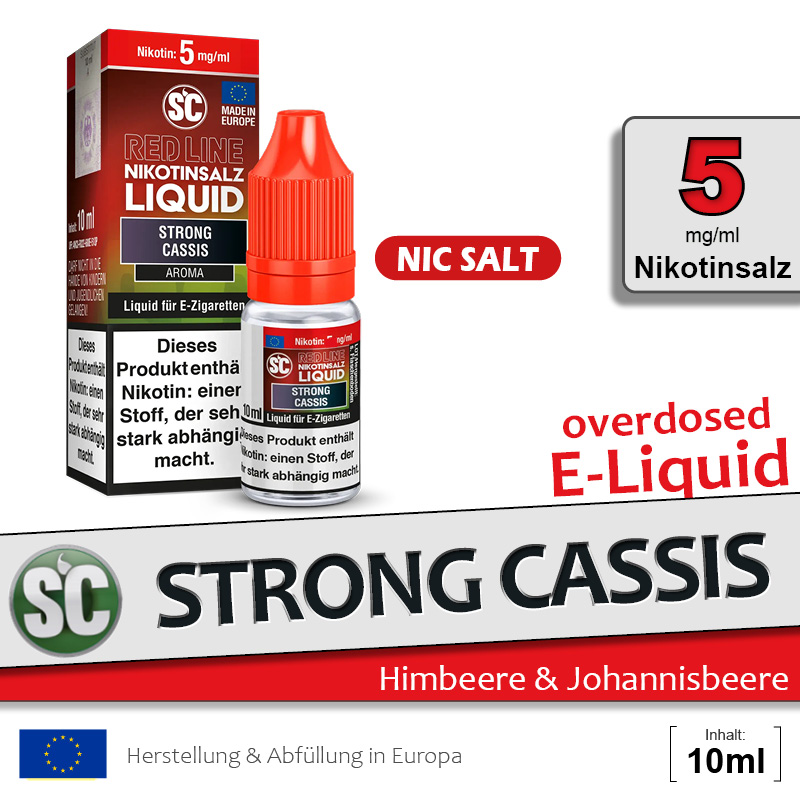 SC Red Line Liquid Strong Cassis (5mg)