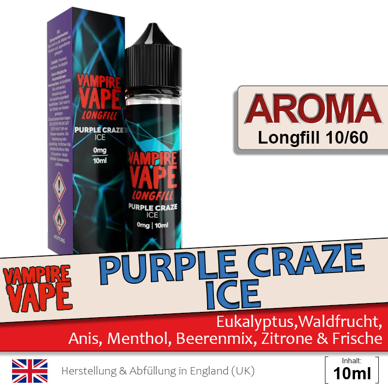 Vampire Vape Purple Craze Ice Aroma ab 12,49 Vampire Vape Purple Craze Ice Aroma ab 12,49