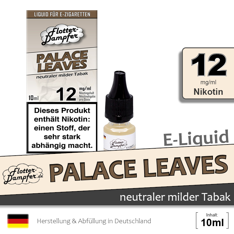 Flotter-Dampfer Liquid Palace Leaves 12mg