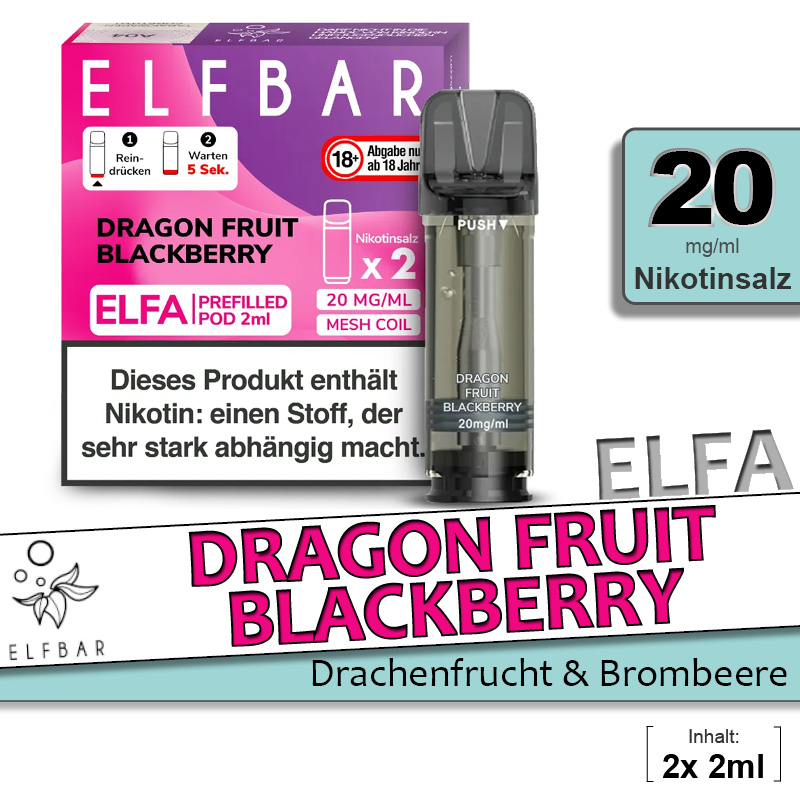 Elfbar Elfa Mix Berries Pods ab 7,99 Elfbar Elfa Mix Berries Pods ab 7,99