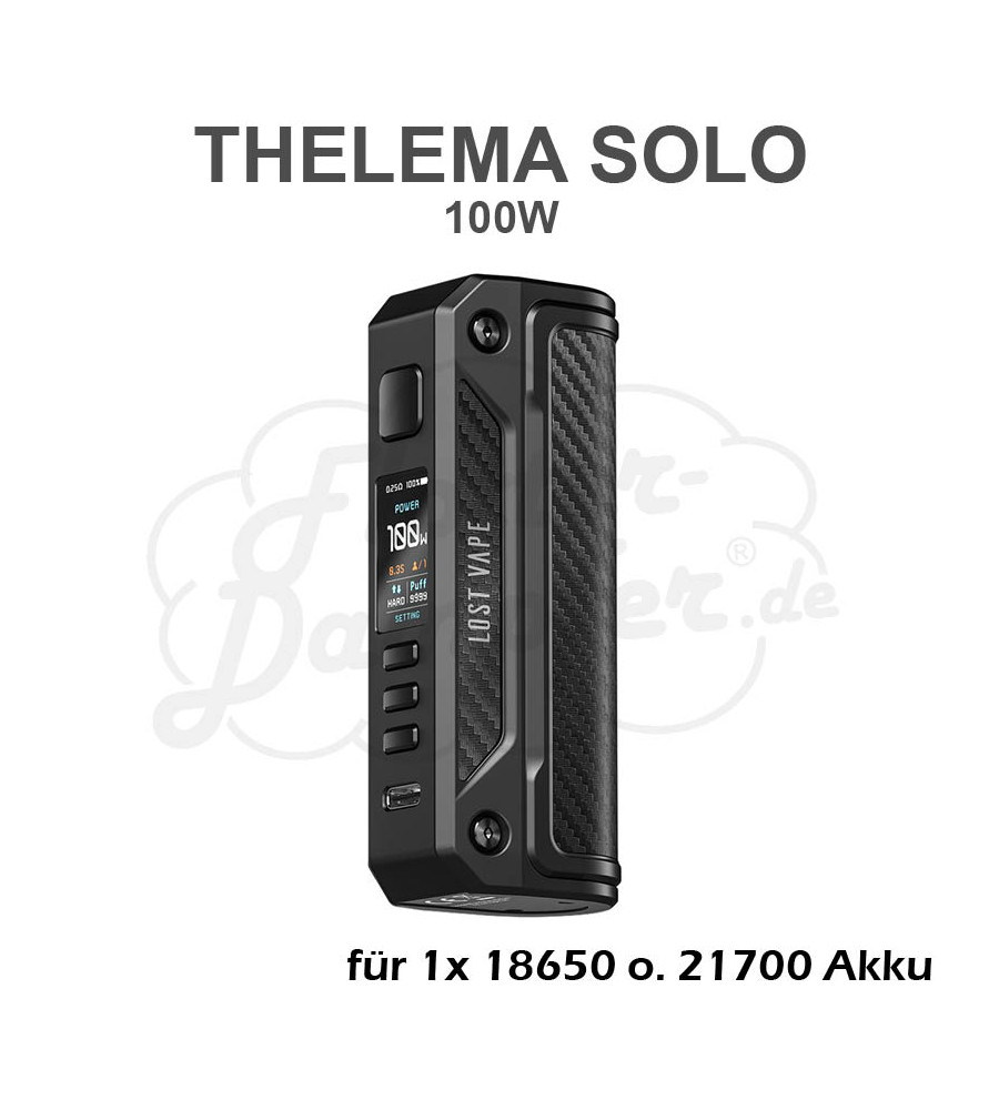 Lost Vape Thelema Solo Mod 31,99 Lost Vape Thelema Solo Mod 31,99