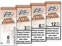 Flotter-Dampfer Liquid Apfelstrudel