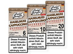 Flotter-Dampfer Liquid Haselnuss Cappuccinoi