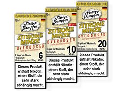 Flotter-Dampfer Liquid Zitrone Minze