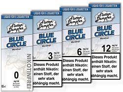 Flotter-Dampfer Liquid Blue Circle